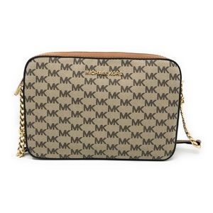 MK Jet Set Item Crossbody Bag, Natural Acorn